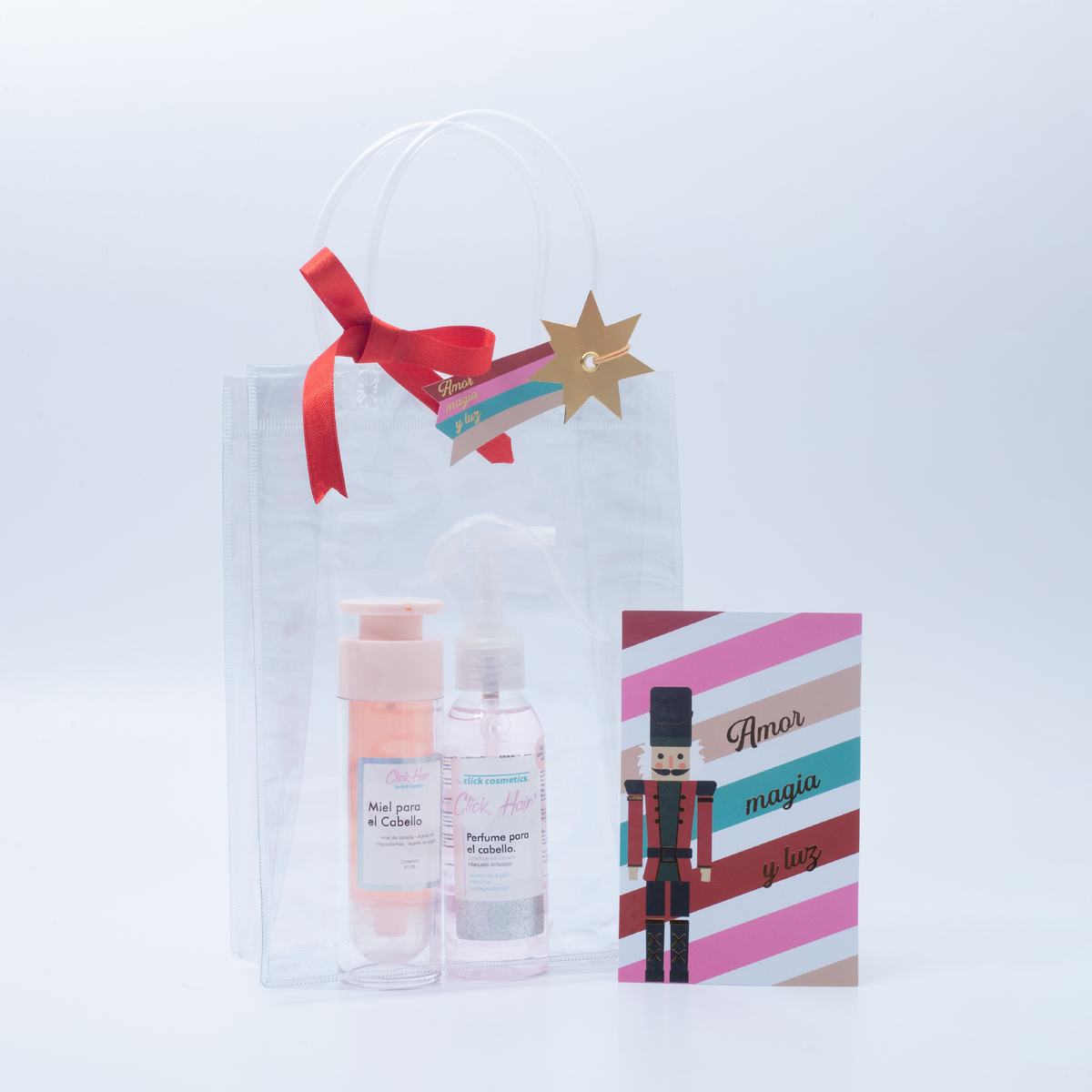 KIT PERFUME + MIEL PARA EL CABELLO CLICK HAIR NAVIDAD