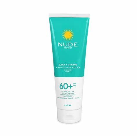 PROTECTOR SOLAR SPF 60 CARA Y CUERPO 220ML NUDE