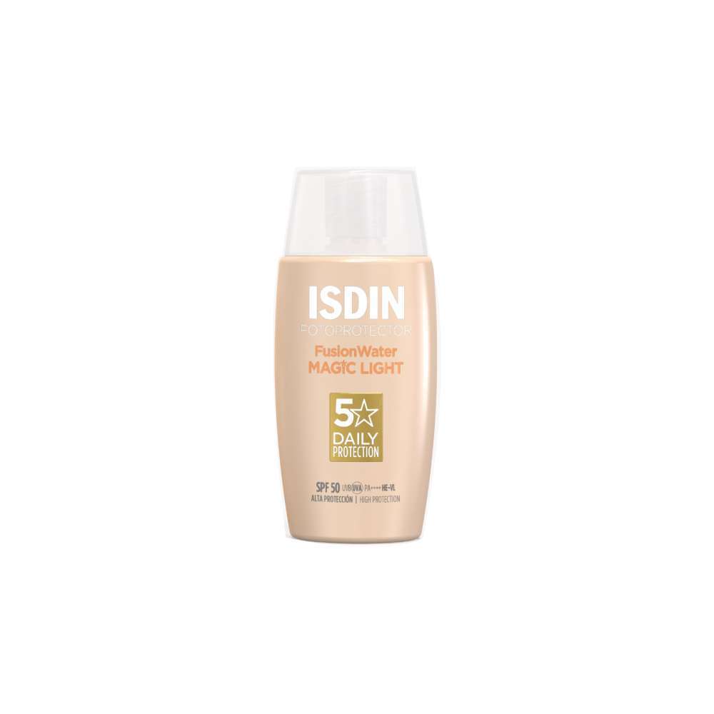 FOTOPROTECTOR FUSION WATER MAGIC SPF50 LIGHT 50ML ISDIN