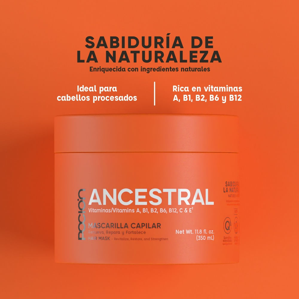 MASCARILLA ANCESTRAL 350ML POCIÓN