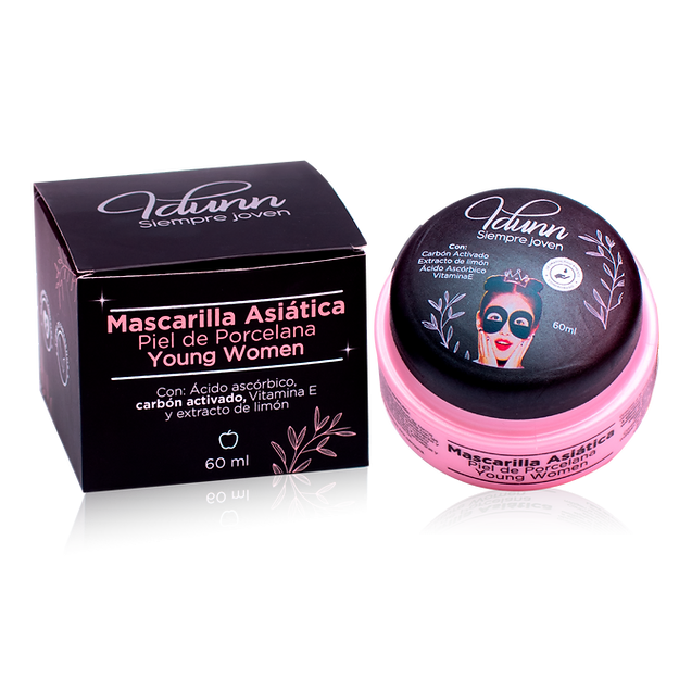 MASCARILLA ASIÁTICA PIEL DE PORCELANA 60ML IDUNN