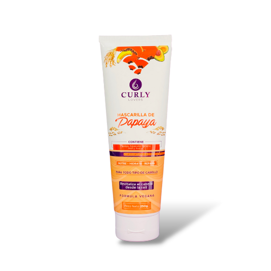 MASCARILLA DE PAPAYA250G CURLY LOVERS