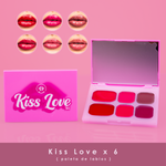 KISS LOVE X6 PALETA LABIOS 10G BLOOMSHELL