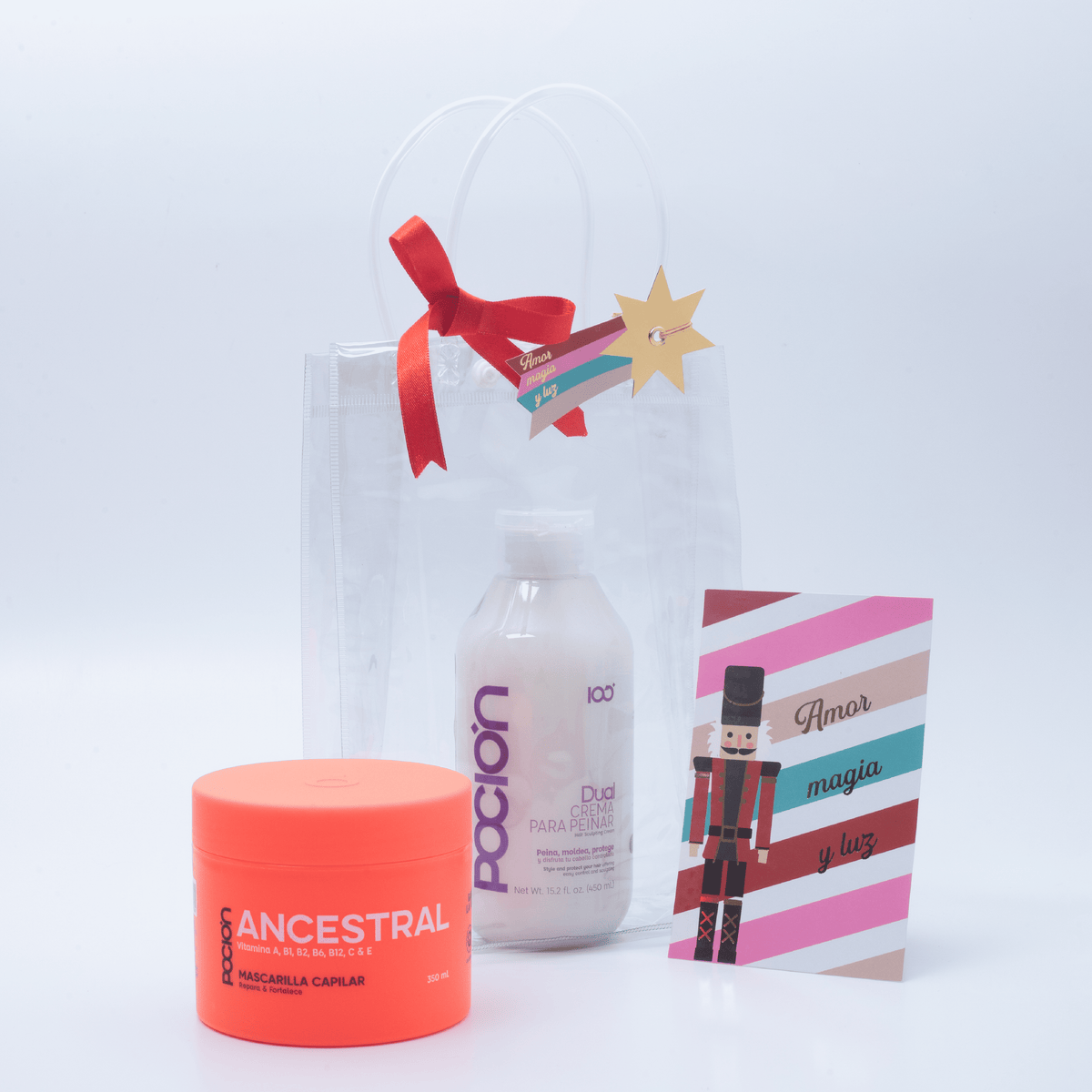 KIT CREMA PARA PEINAR + MASCARILLA ANCESTRAL LA POCIÓN NAVIDAD