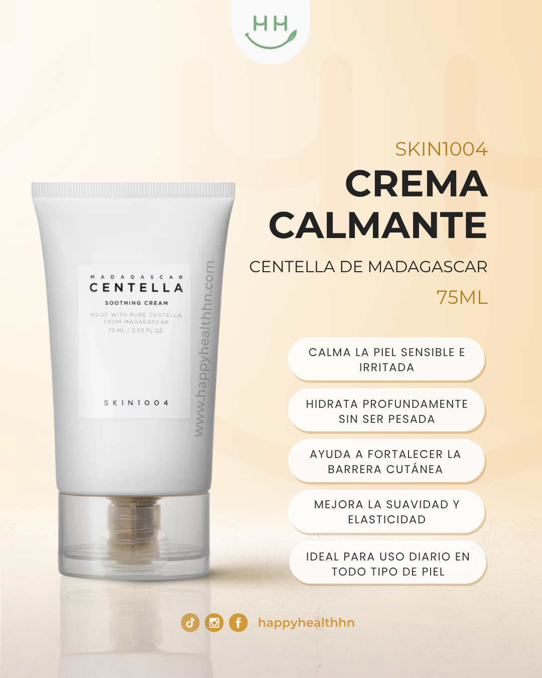 CREMA MADAGASCAR CENTELLA SKIN1004 75ML