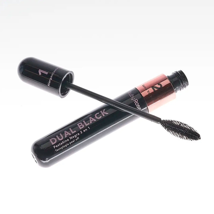 PESTAÑINA DUO NEGRA 5.3ML RUBY ROSE