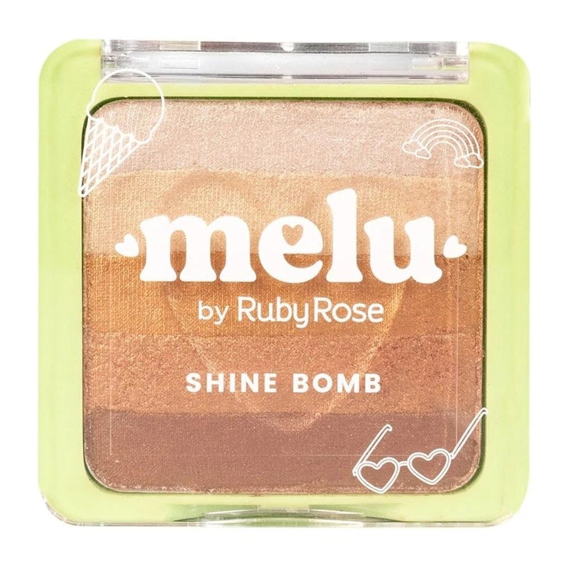 PALETA SHINE BOMB SHIMMER BRICK MELU