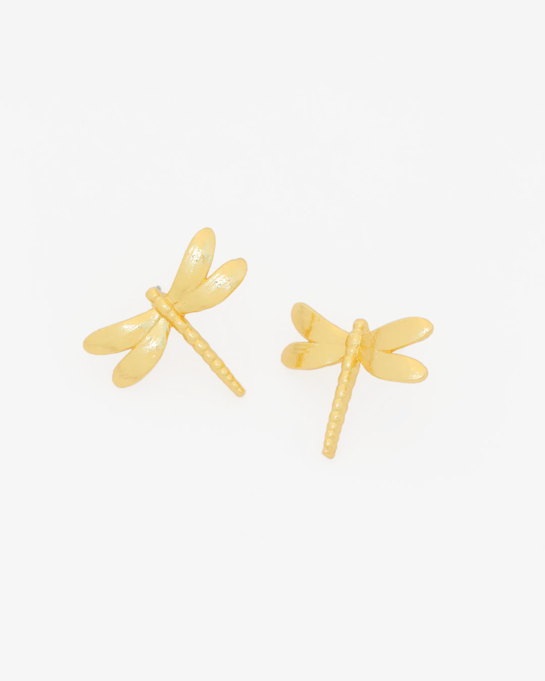 ARETES LIBELULA ORO AVEMARÍA