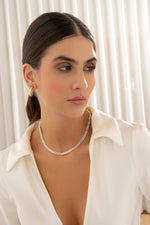 CHOKER PLANO GOLD + ARETES AVEMARIA