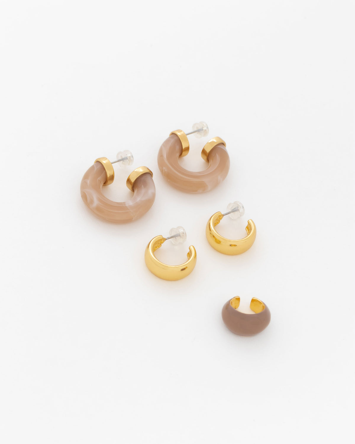 SET ARETES BOLD MOCA AVEMARIA