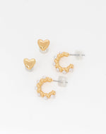 SET X2 ARETES CANDONGA PERLA AVEMARIA