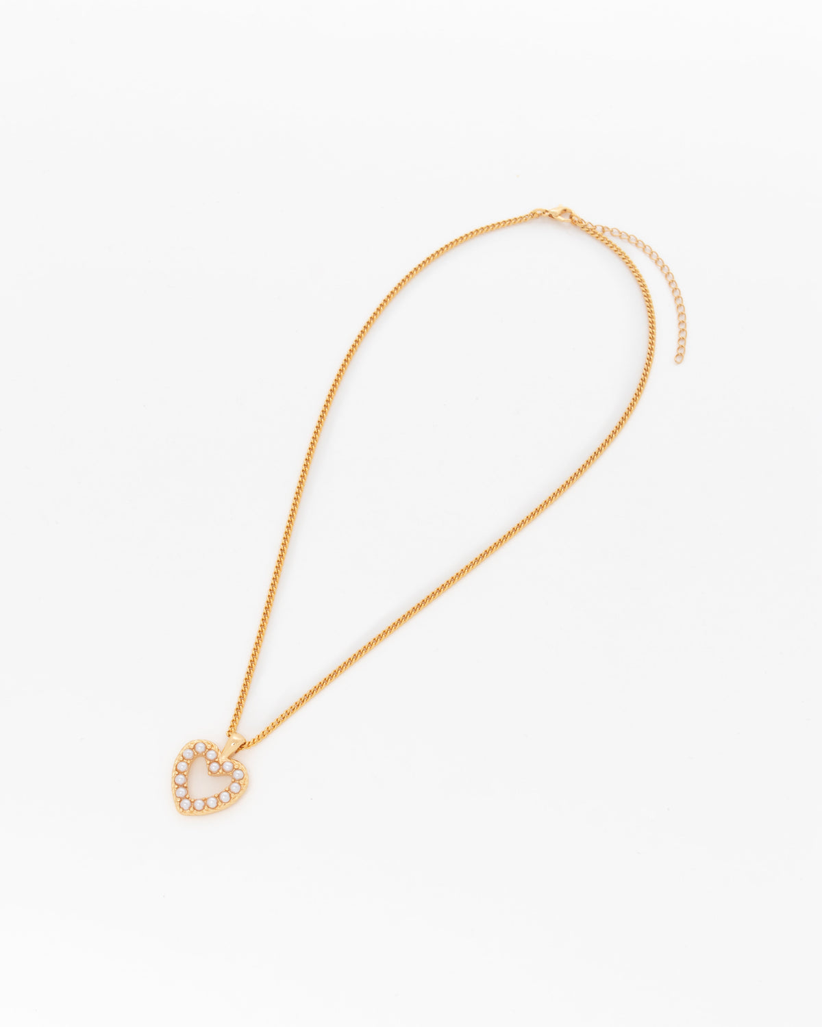 COLLAR CORAZON MULTIPERLA+ARETE AVEMARIA