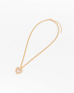 COLLAR CORAZON MULTIPERLA+ARETE AVEMARIA