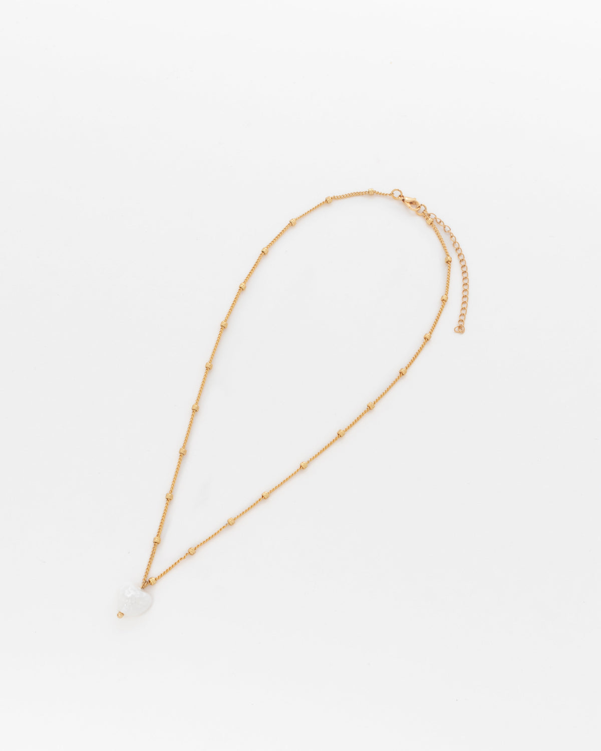 COLLAR CORAZÓN PERLA AVEMARIA