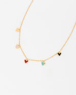 CADENA MULTI CORAZONES AVEMARIA