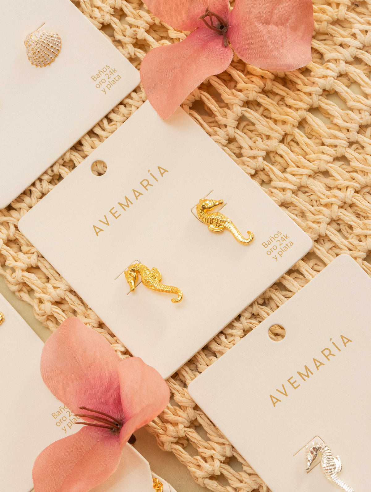 ARETES CABALLITO DE MAR AVEMARÍA