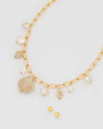 COLLAR MULTICHARMS CARACOLES + ARETES AVEMARÍA