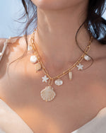 COLLAR MULTICHARMS CARACOLES + ARETES AVEMARÍA