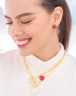 ARETES CORAZÓN MINI ESTRELLAS AVEMARIA