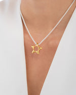 COLLAR ESTRELLA SILUETA MAXI AVEMARIA