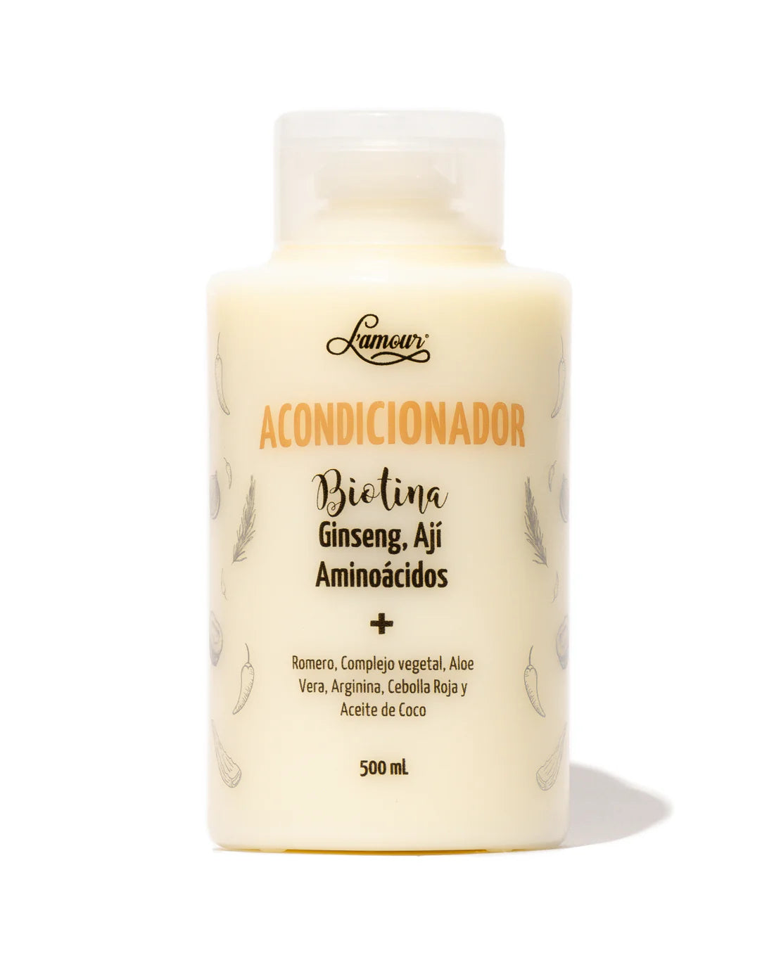 ACONDICIONADOR BIOTINA 500ML LAMOUR