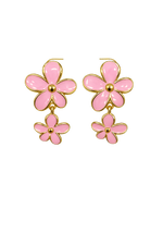 ARETE FLOR GOLD RODIO MARTINA