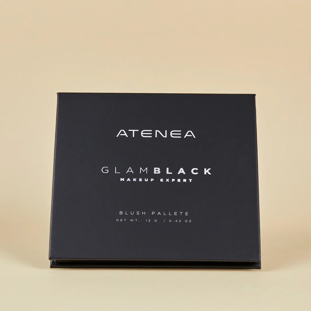 PALETA DE RUBORES X4 GLAMBLACK 15G ATENEA