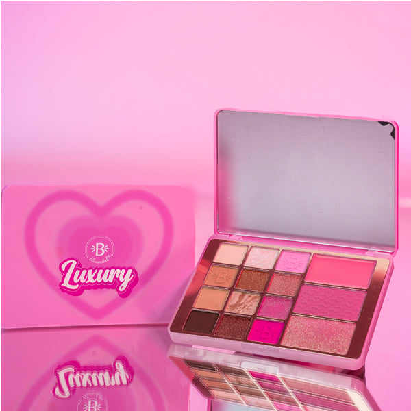 PALETA LUXURY PINK RUBOR Y SOMBRAS 25G BLOOMSHELL