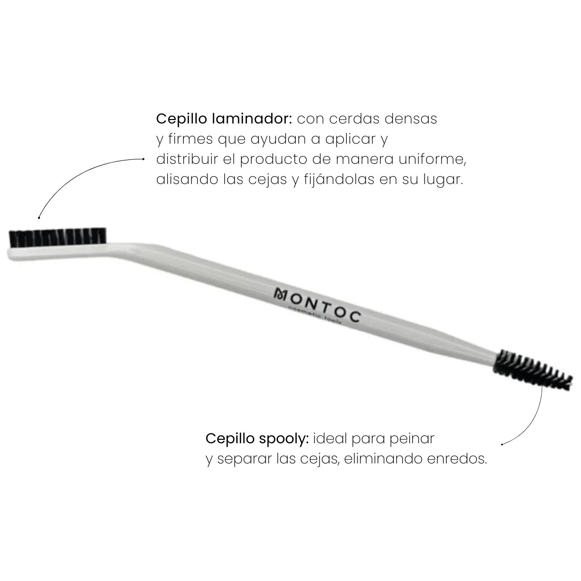 BROCHA DE CEJAS LAMINADAS MONTOC