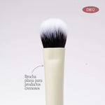 BROCHA DUO PLANA CREMA-DIFUMINADO DB12 ATENEA