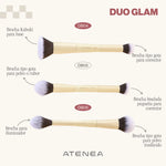 BROCHA DUO KABUKI Y CORRECTOR DB04 ATENEA