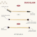 BROCHA DUO PLANA CREMA-DIFUMINADO DB12 ATENEA