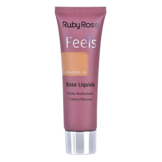 BASE LIQUIDA FEELS 29ML RUBY ROSE