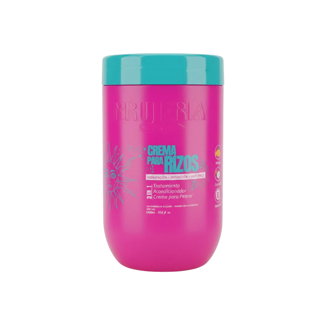 CREMA PARA PEINAR RIZOS 1000ML BRUJERÍA CAPILAR