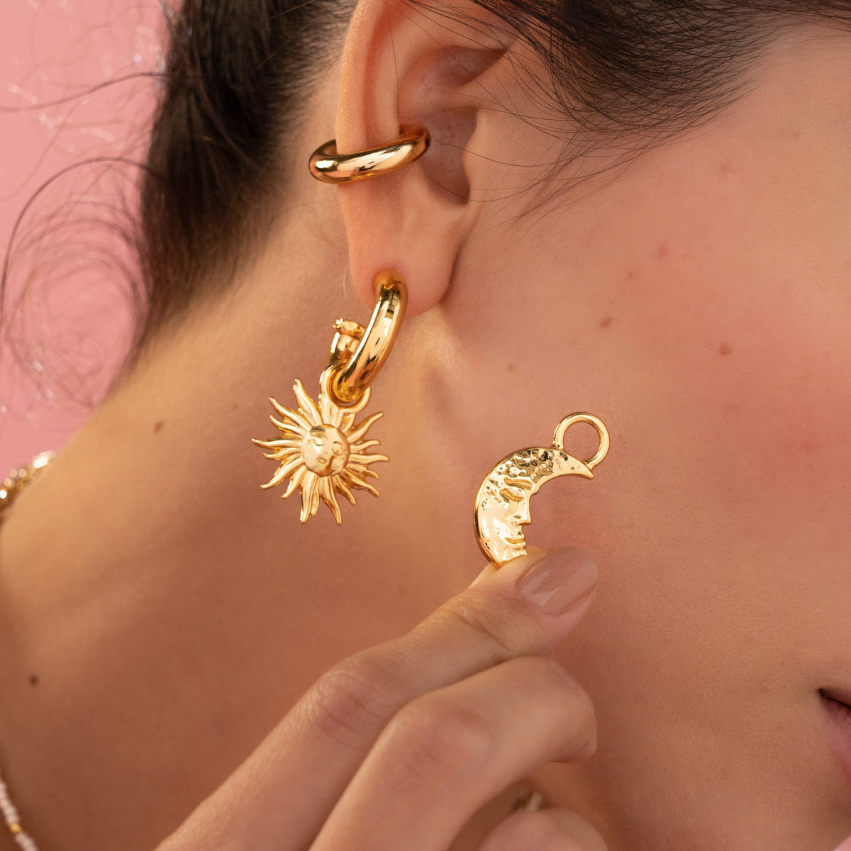 CANDONGAS LUNA Y SOL ORO AVEMARIA