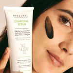 EXFOLIANTE CON CARBÓN ACTIVADO CHARCOAL SCRUB 120ML DERMANAT