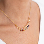 COLLAR CHAKRA MINI BAÑO DE ORO WISH