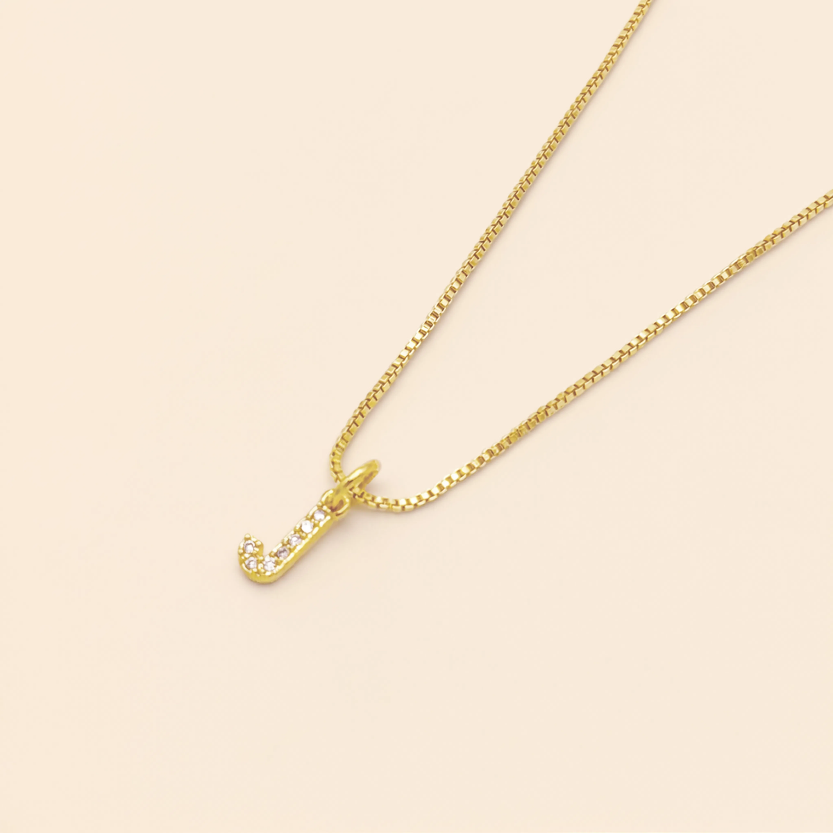 COLLAR LETRA MINI ZIRCON RODIO MARTINA