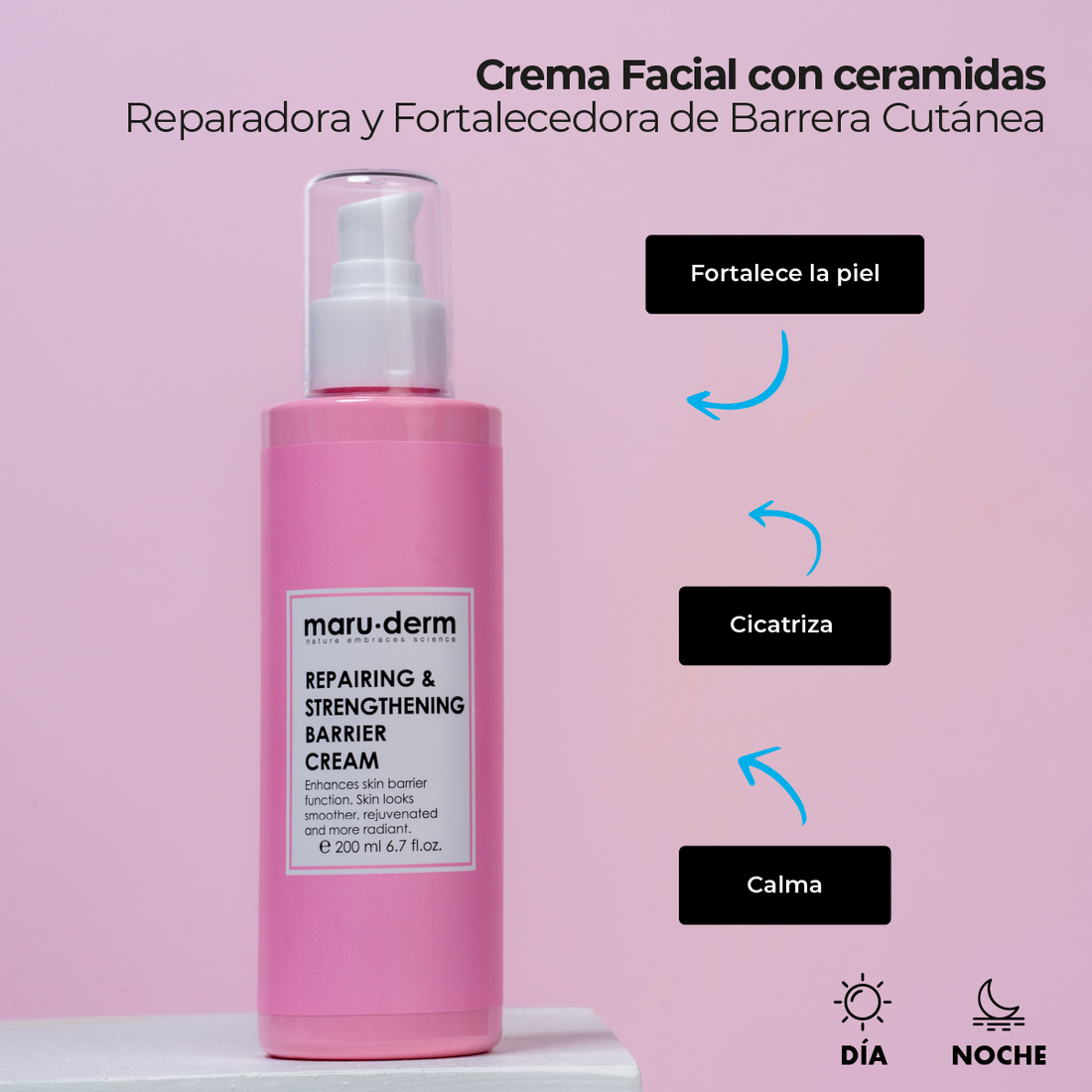 CREMA REPARAD. Y FORTAL. 200ML MARUDERM