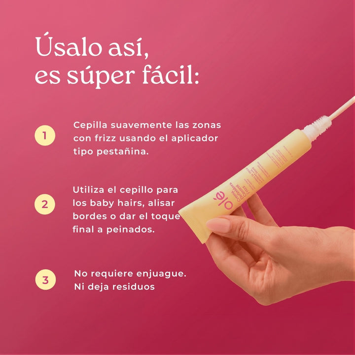 CREMA DEFINIDORA PESTAÑINA ANTI-FRIZZ 20ML OLÉ