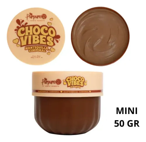 MANTEQUILLA CORPORAL CHOCOVIBES 50ML PURPURE