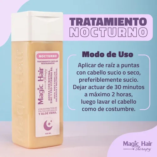 TRATAMIENTO RESTAURADOR NOCTURNO 500ML MAGIC HAIR