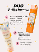 DUO LINEA DE MIEL BRILLO INTENSO CLICK HAIR