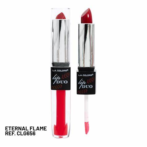 LIP DUO LABIAL Y BRILLO L.A COLORS TRENDY