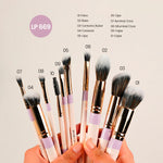 KIT DE BROCHAS FLUFFY X10 MONTOC