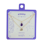 COLLAR PIEDRA+SIGNO ZODIACAL WISH