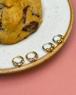 CANDONGA DIJE BALINES 1CM DORADO RODIO MARTINA