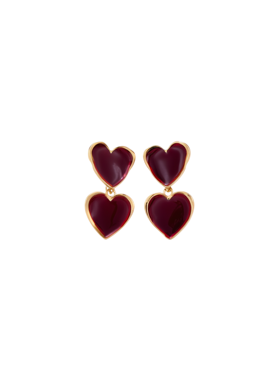 ARETE DOBLE CORAZON RODIO MARTINA