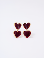 ARETE DOBLE CORAZON RODIO MARTINA