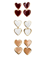 ARETE DOBLE CORAZON RODIO MARTINA